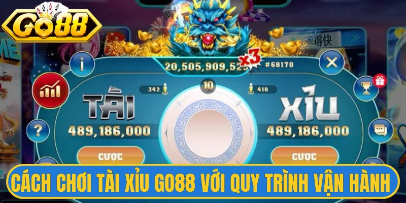 Cách Chơi Tài Xỉu Go88 - Kinh Nghiệm Đọc Cầu Chính Xác 2 Cách chơi tài xỉu Go88 với quy trình vận hành