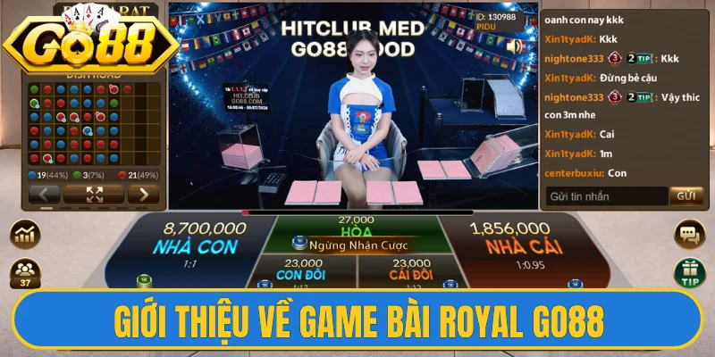 Giới thiệu về game bài Royal Go88