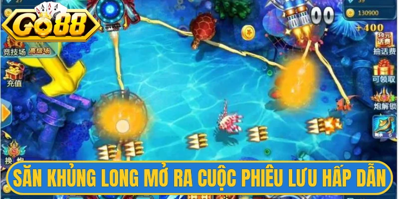 Săn khủng long mở ra cuộc phiêu lưu hấp dẫn