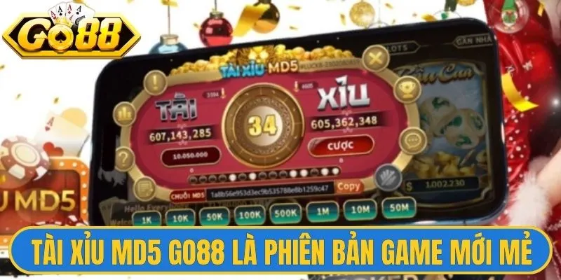 Tài Xỉu MD5 Go88 - Đột Phá Công Nghệ Bảo Mật Blockchain 1 Tài xỉu MD5 Go88 là phiên bản game mới mẻ
