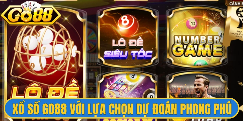 Khám phá xổ số Go88 với các lựa chọn dự đoán phong phú 